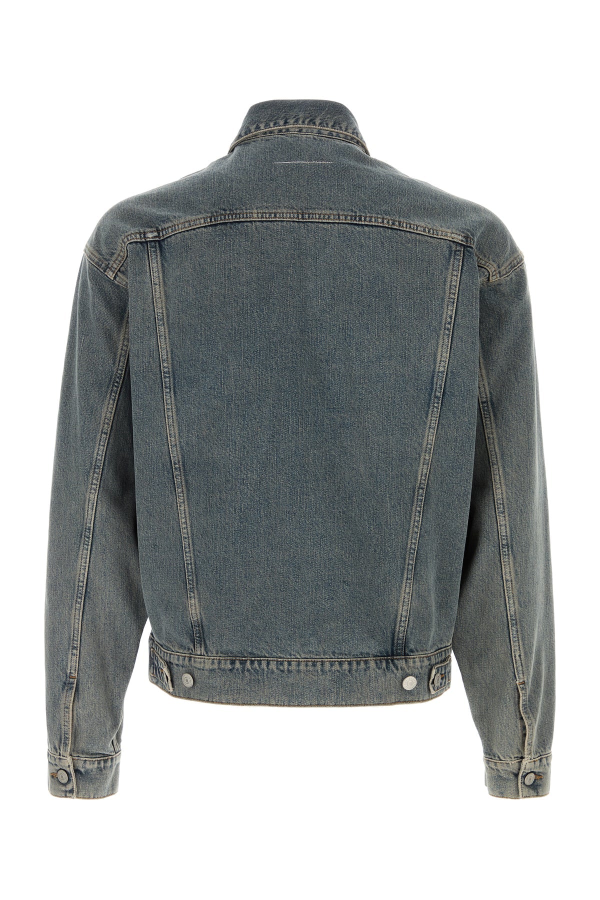 MM6 デニムジャケット MM6 Maison Margiela ダメージ デニムジャケット | ブルー