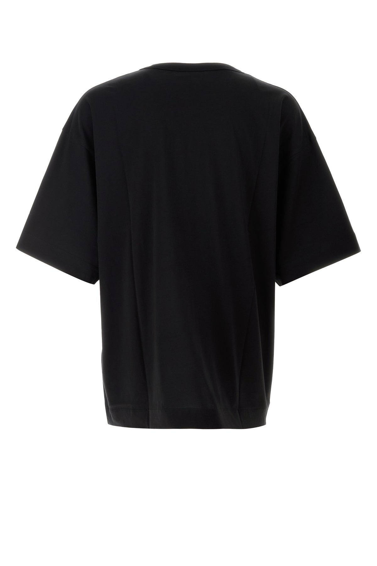 ブラック コットン オーバーサイズ Tシャツ