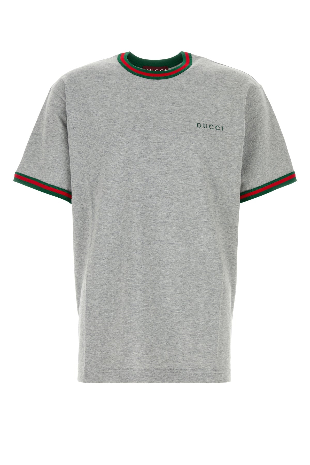 グレー コットン Tシャツ