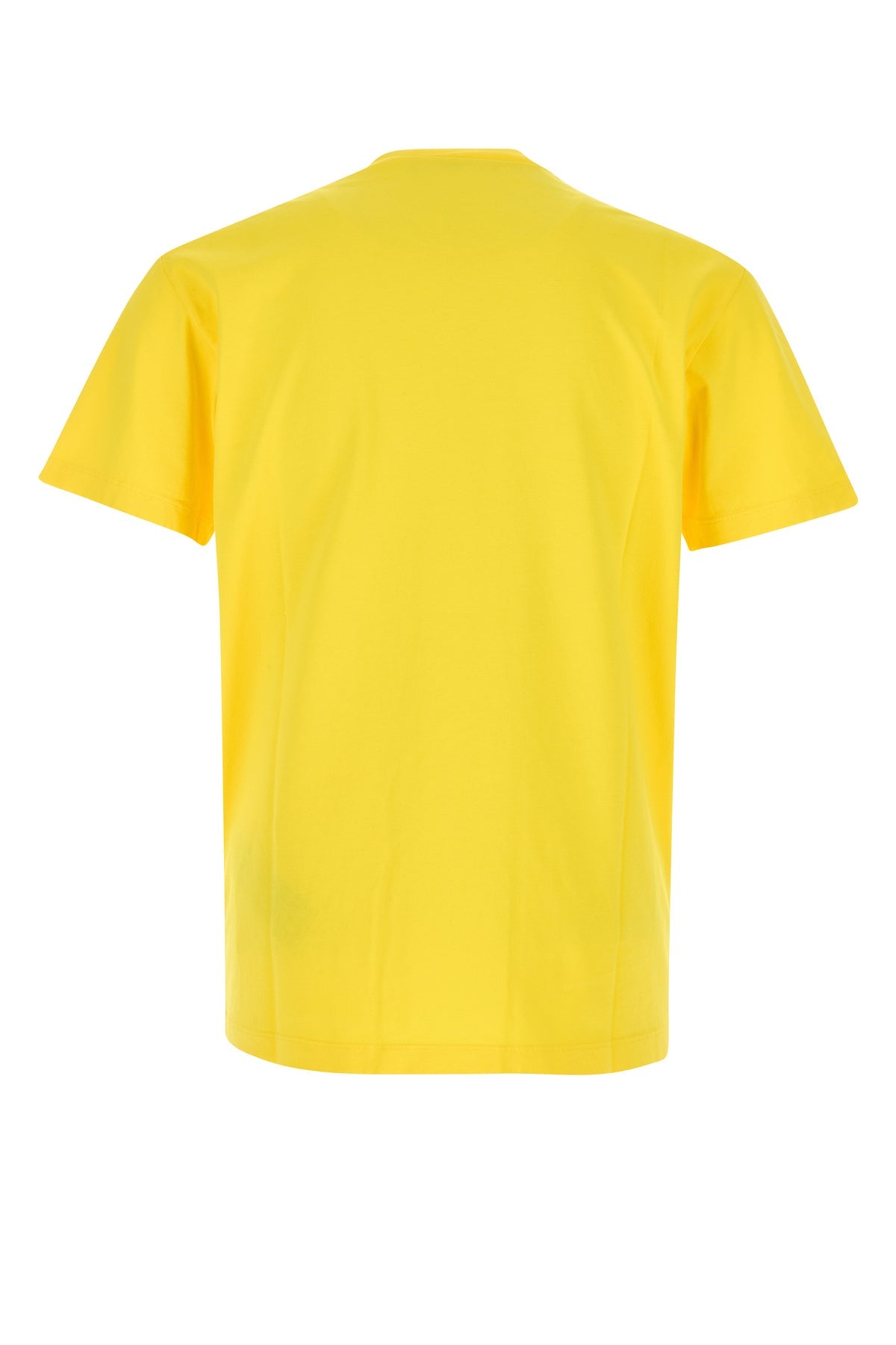 イエロー コットン Tシャツ
