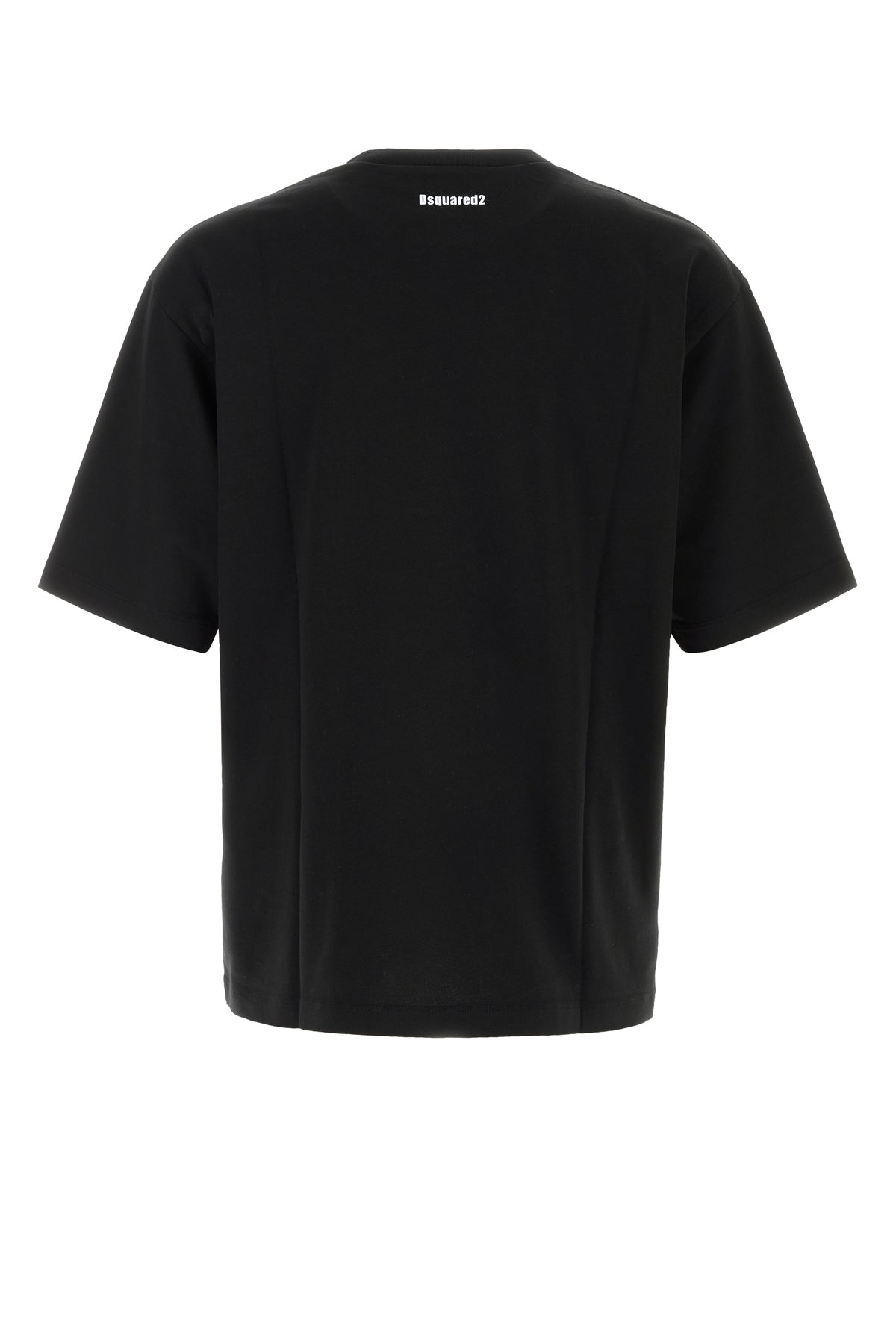 Dsquared2/ディースクエアード｜ブラック コットン Tシャツ