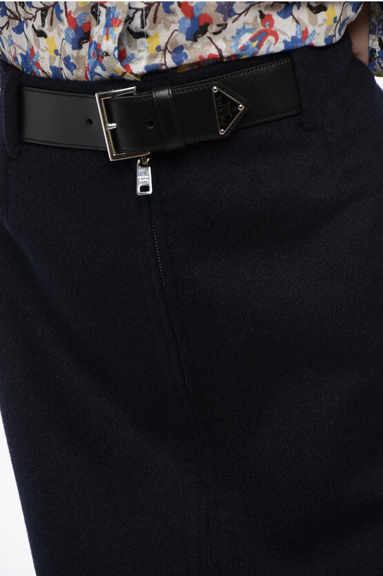 Prada/プラダ｜ブレンド ロンゲット ウィズ レザー ベルト