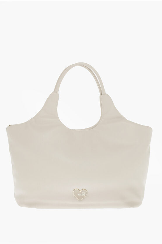 ラブ フェイク レザー HOBO バッグ ウィズ ポーチ