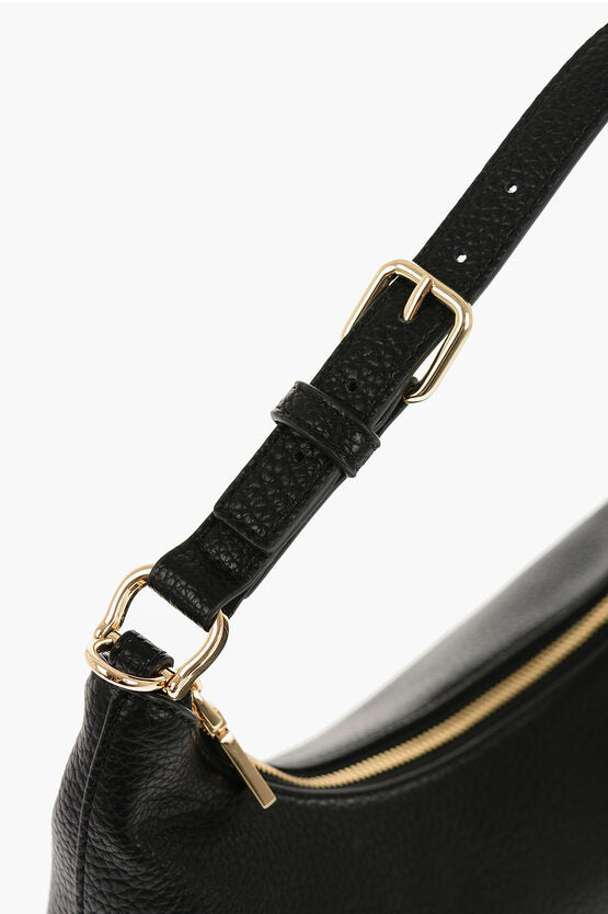 ラブ テクスチャード フェイク レザー HOBO バッグ ウィズ