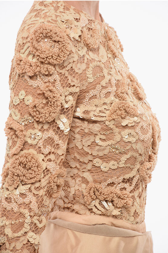 Elisabetta Franchi/エリザベッタ フランキ｜レース ドレス