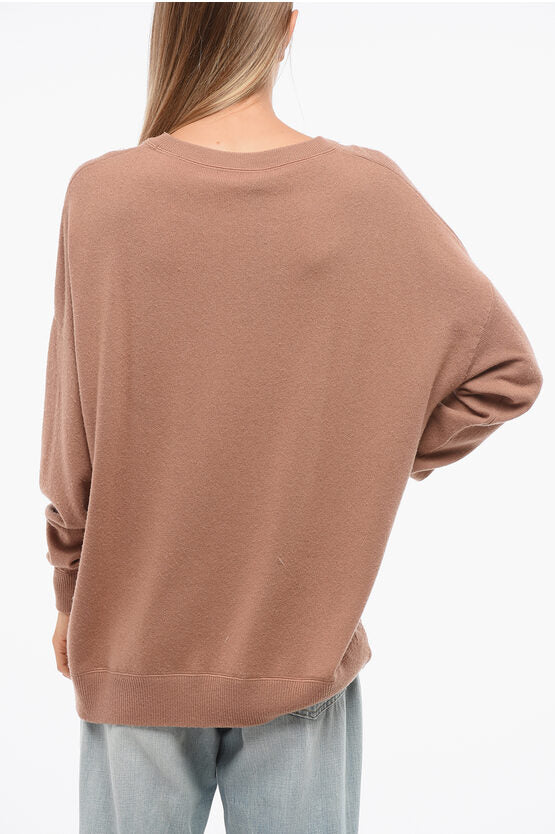 ELISABETTA FRANCHI ロゴ ニット 長袖 トップス 入園入学祝い with shirt-dress Knit logoed Franchi Elisabetta