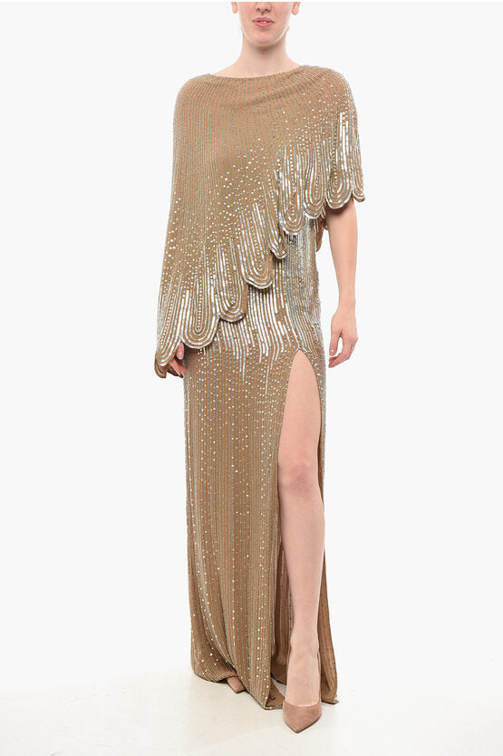 エリザベッタ フランキ レッドカーペットドレス スパンコール Elisabetta Franchi/エリザベッタ フランキ|レッド カーペット