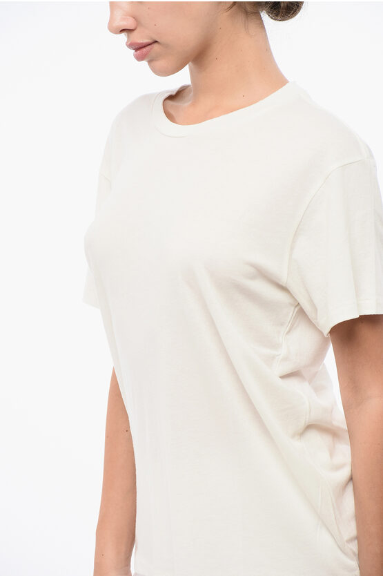 ソリッド カラー クルーネック Tシャツ