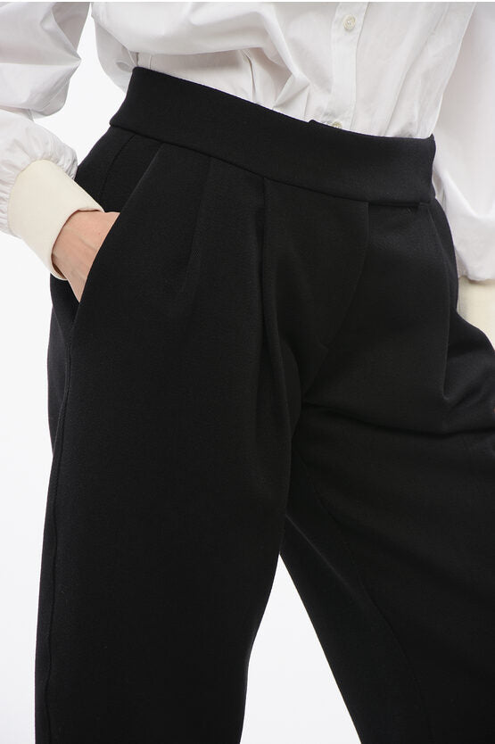 テーラード ワイド レッグ パンツ