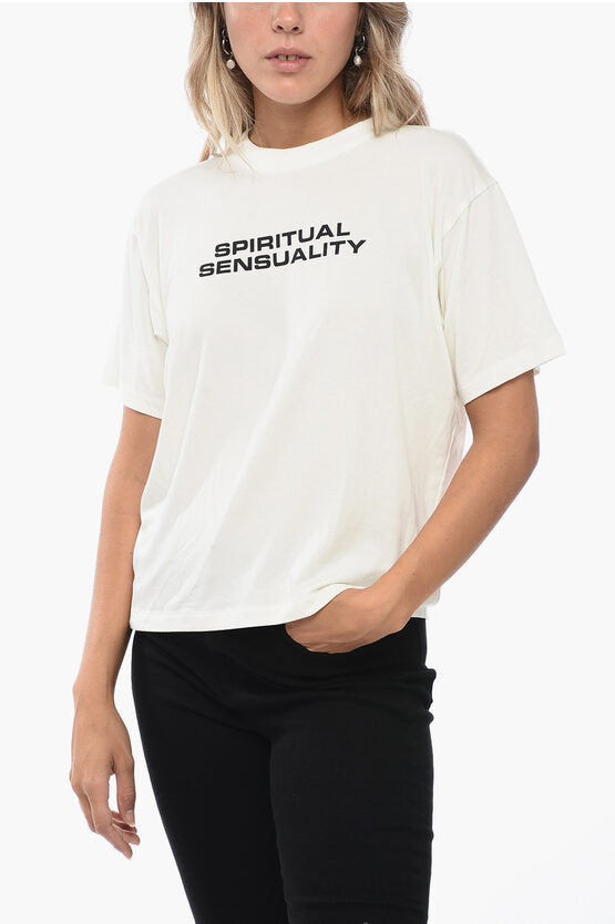クルー ネック プリント Tシャツ