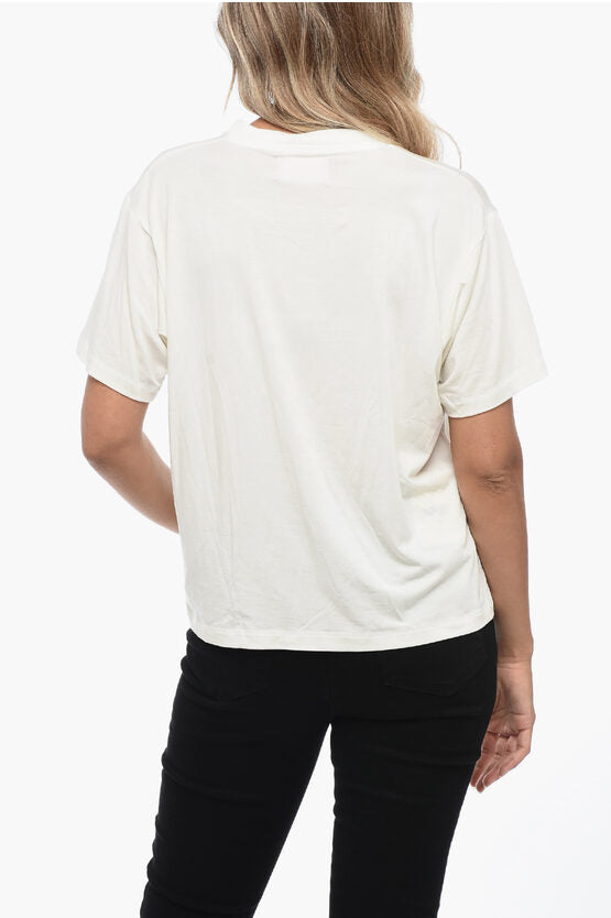 クルー ネック プリント Tシャツ
