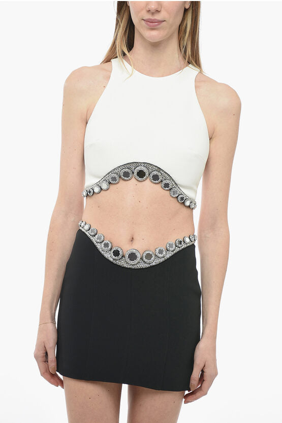 ボトムス クロップ トップ