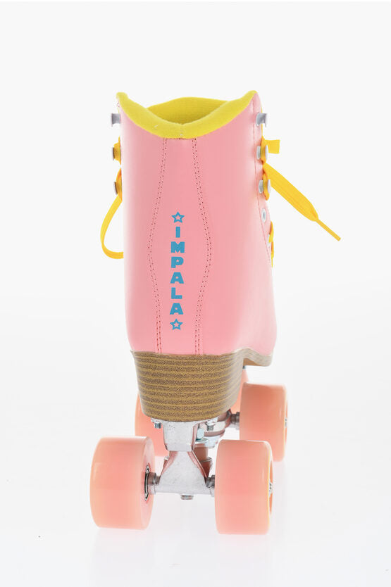 ソリッド カラー ローラー スケート ウィズ コントラスト レース