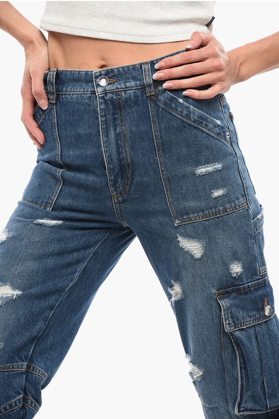 【関税込み】Dolce&Gabbana ブルー ディストレスジーンズ Regular-fit blue denim jeans in Blue for Men | Dolce&Gabbana® US