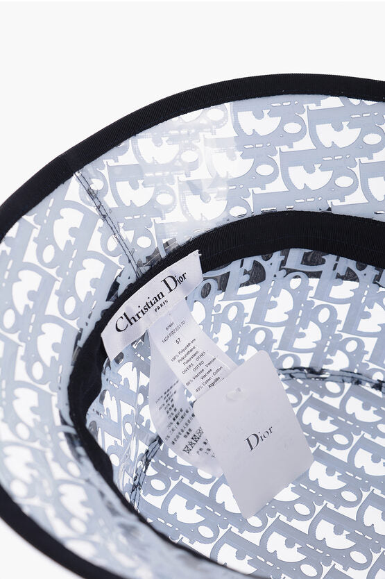 ★ Dior ★ロゴシースルー PVC フレンチ OBLIQUE バケットハット Dior/ディオール｜シースルー PVC フレンチ バケット ハット