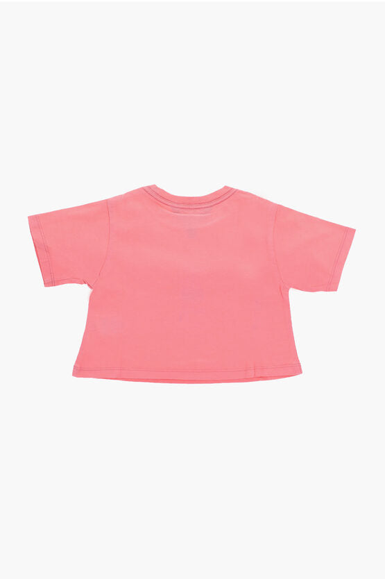 クルーネック Tシャツ ウィズ フロンタル ロゴ