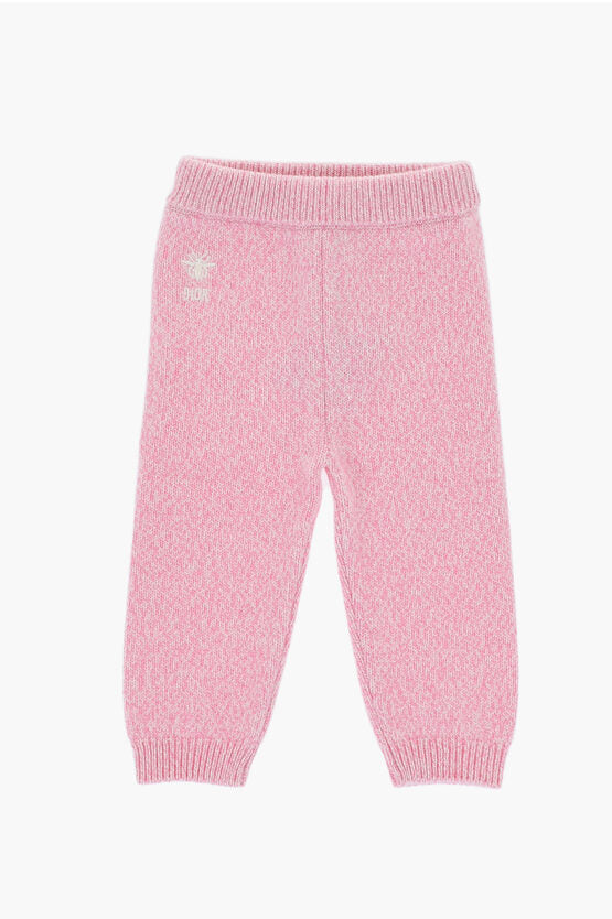 ニット パンツ ウィズ エラスティック ウエストバンド