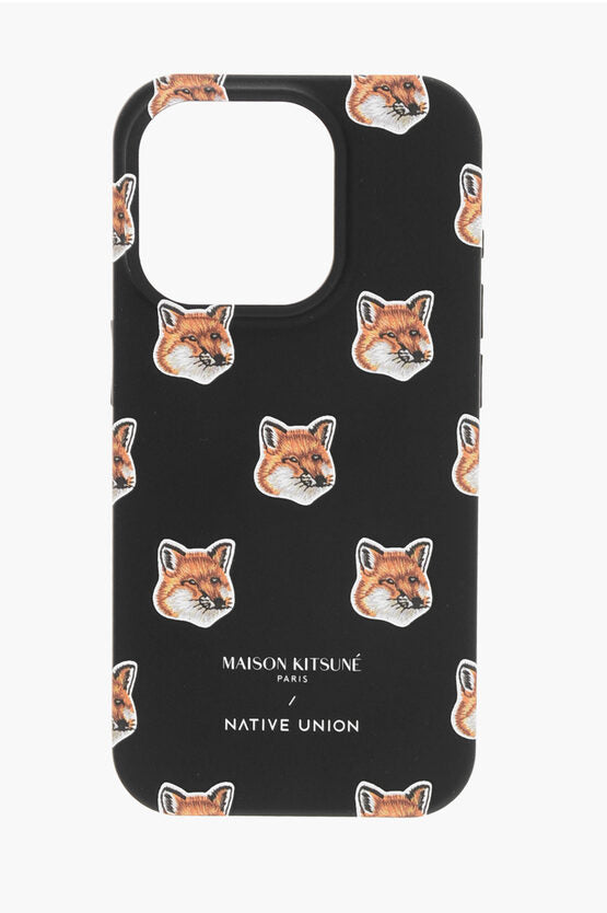MAISON KITSUNÉ iPhone 14 専用ケース MAISON KITSUNE 完売御礼 メゾンキツネ ユニセックス iPhone 14