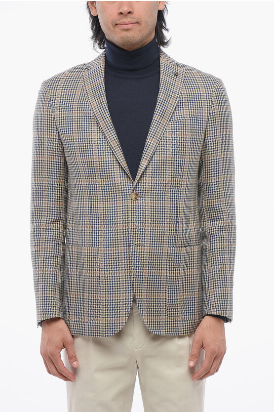 CC コレクション ブレザー ウィズ チェック モチーフ