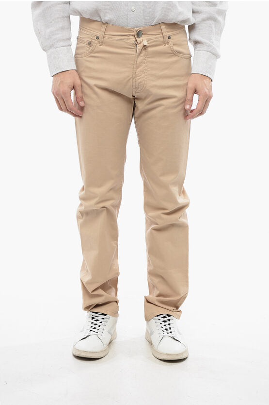 ID ストレッチ コットン パンツ ウィズ ベルト ループ