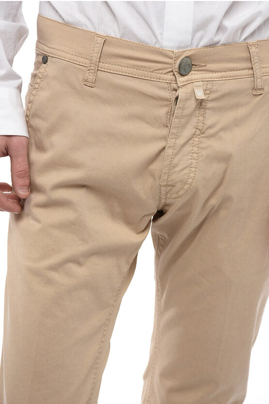ID ストレッチ コットン パンツ ウィズ ベルト ループ