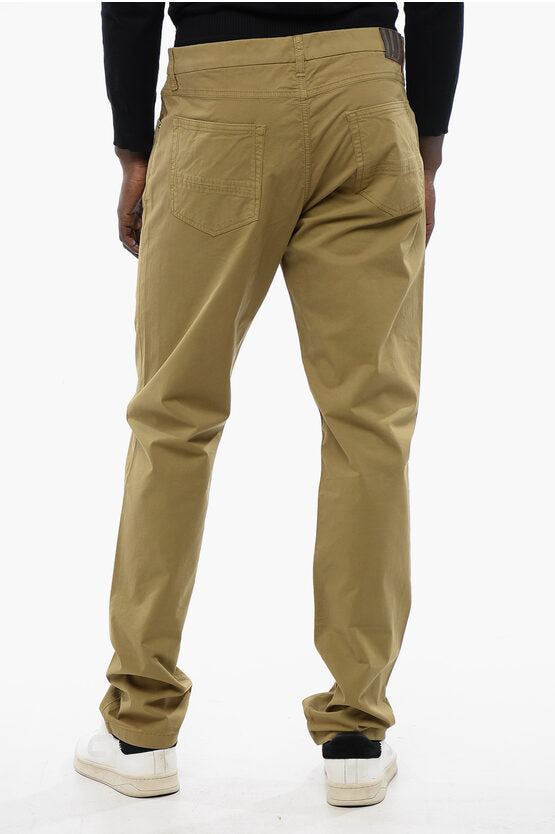 ID ストレッチ コットン パンツ ウィズ ベルト ループ
