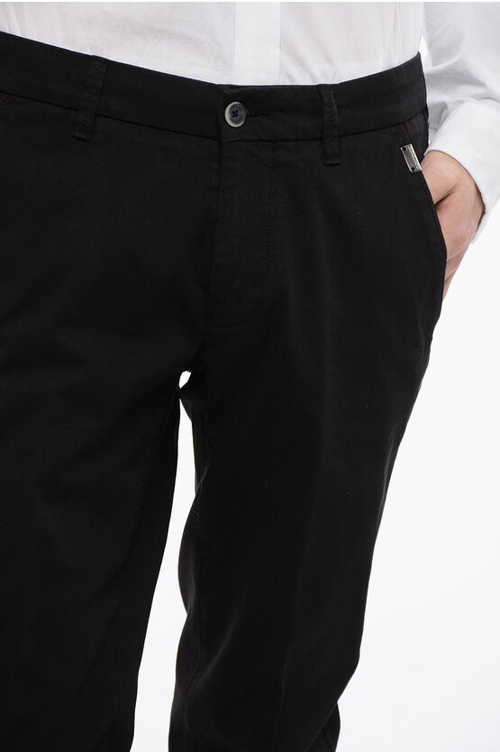 ID ホップサック コットン チノ パンツ ウィズ ベルト ループ