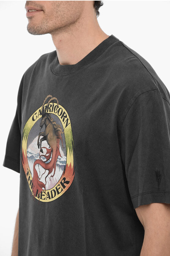スリム フィット リーダー クルーネック Tシャツ