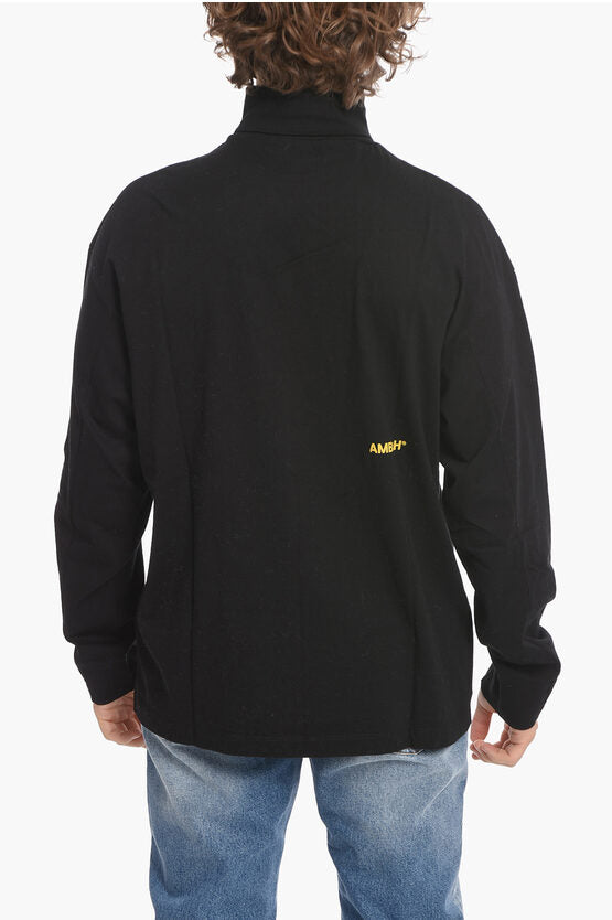 タートルネック パワー コットン Tシャツ