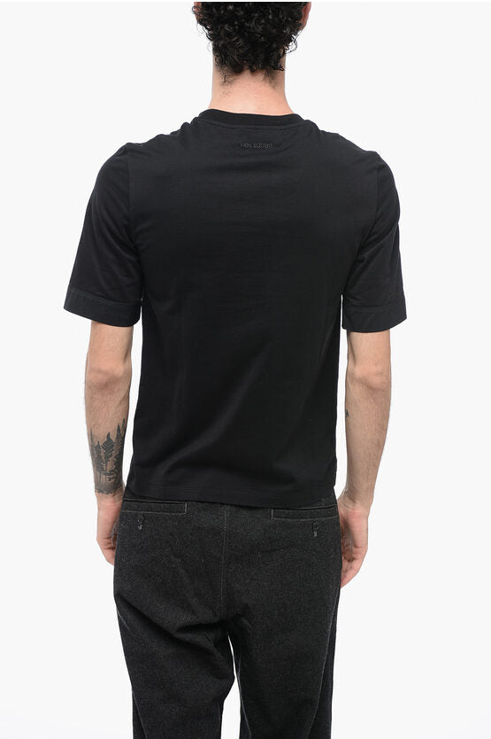 コットン トラベル クルーネック Tシャツ