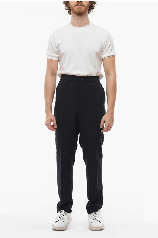 ストレッチ パンツ ウィズ エラスティック ウエストバンド
