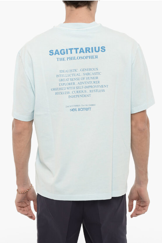 プリント クルーネック Tシャツ