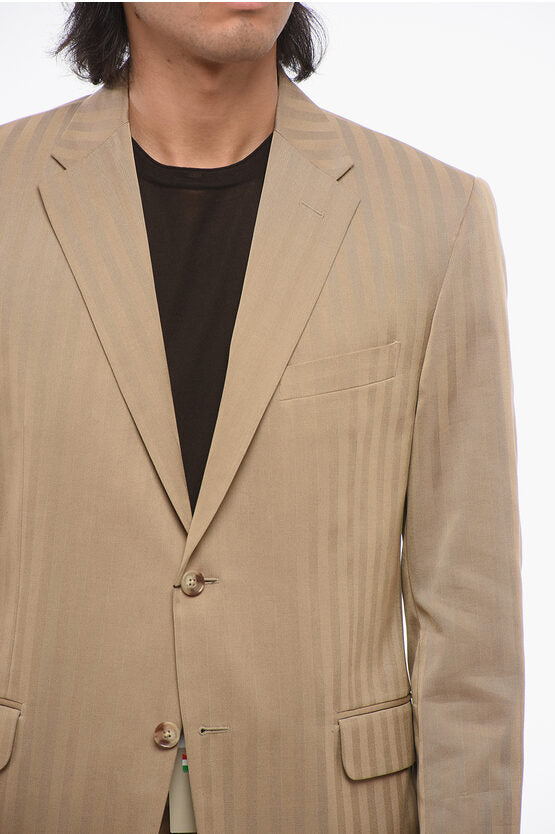 【完売】  Corneliani/コルネリアーニ｜シングル ブレスト コットン ジャケット・アウター