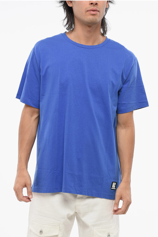 Balmain/バルマン｜ソリッド カラー フィット Tシャツ ウィズ