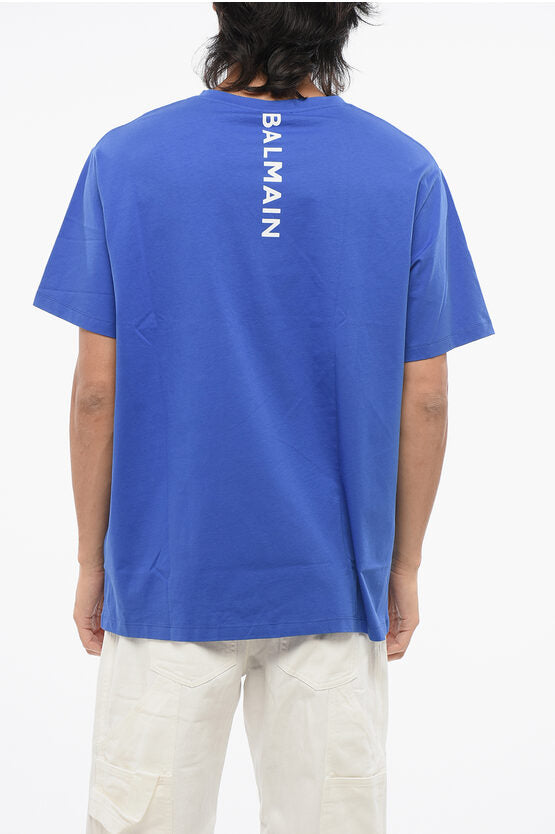 ソリッド カラー フィット Tシャツ ウィズ プリント ロゴ