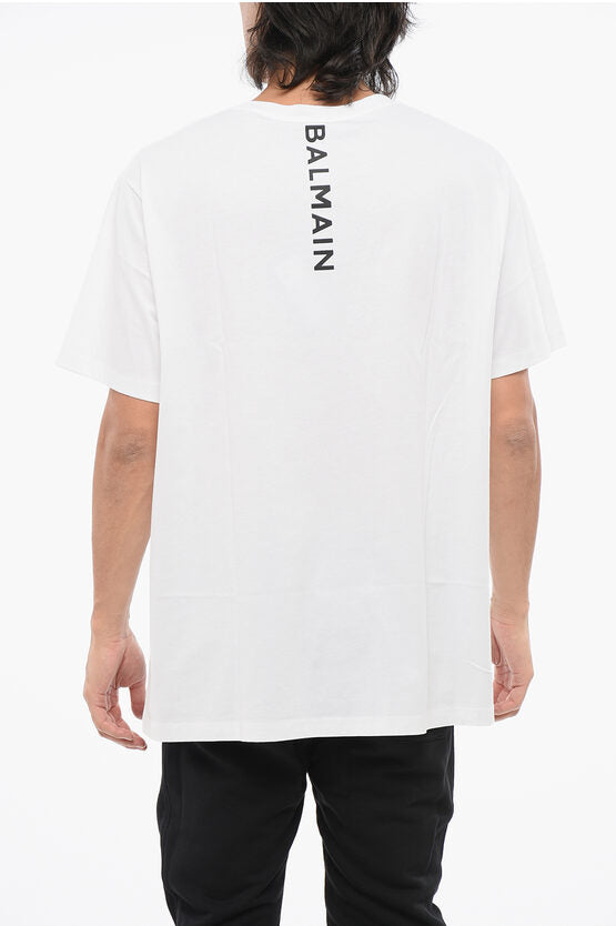 ソリッド カラー フィット Tシャツ ウィズ プリント ロゴ