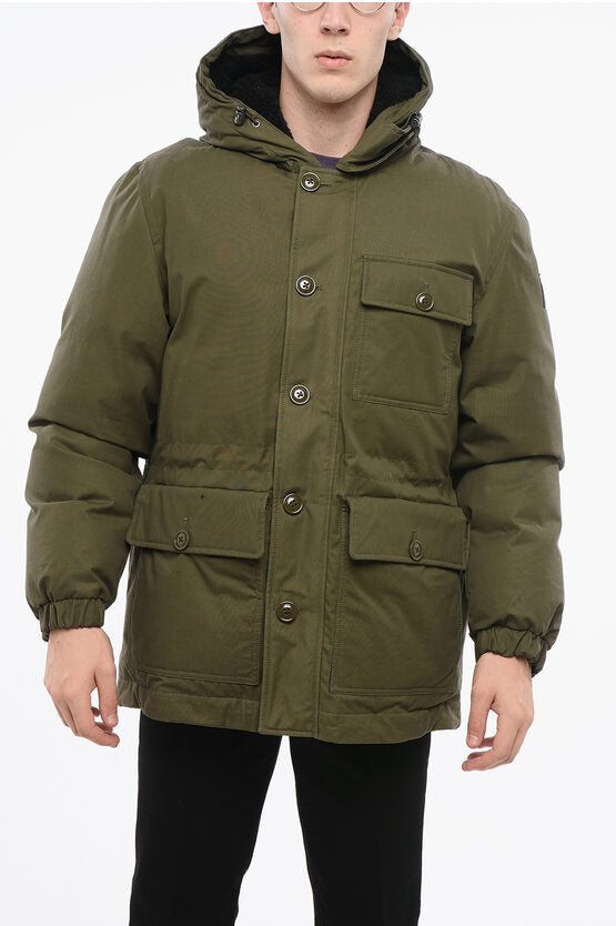 Woolrich/ウールリッチ｜コットン ダウン ジャケット パッチ