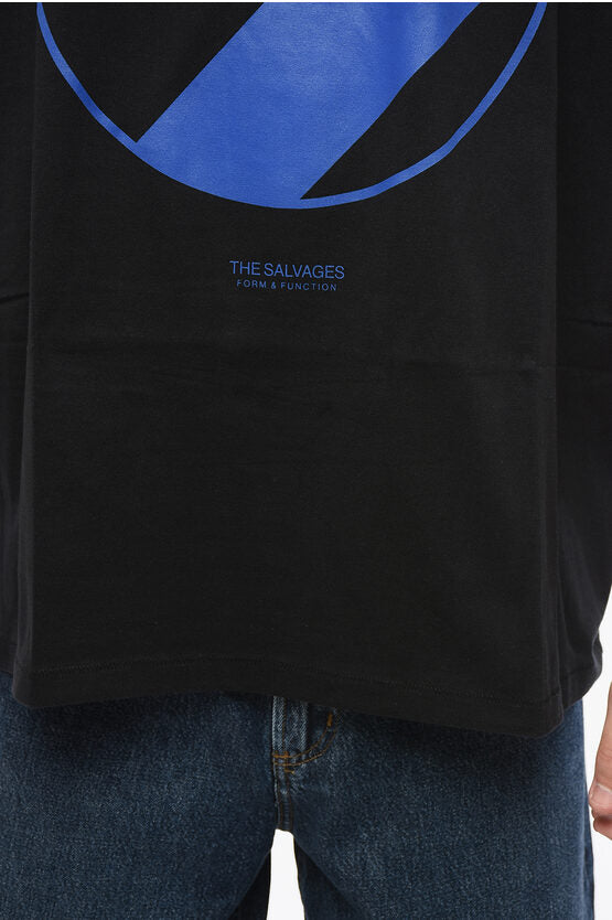 コットン ツートーン クルーネック Tシャツ