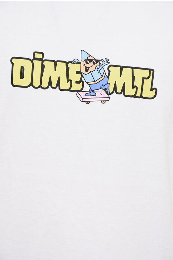 コットン クルーネック Tシャツ ウィズ プリント