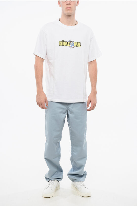 コットン クルーネック Tシャツ ウィズ プリント