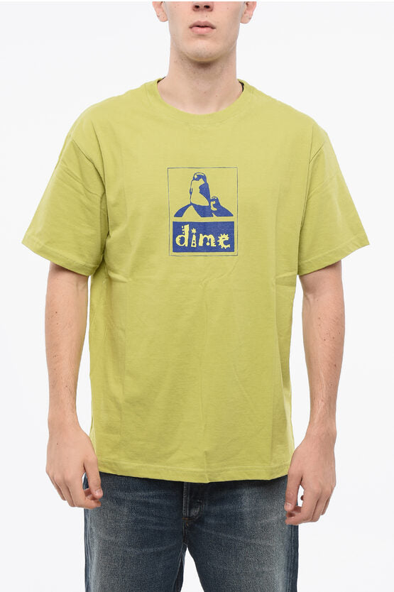 コットン クルーネック Tシャツ ウィズ プリント