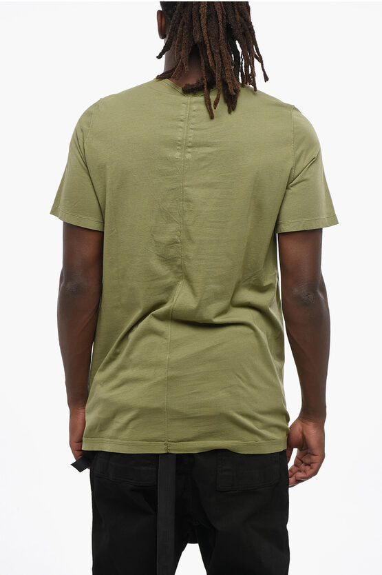 ソリッド カラー クルーネック Tシャツ