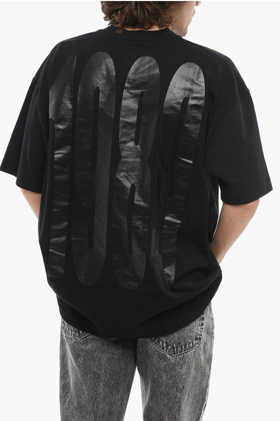 プリント クルーネック Tシャツ