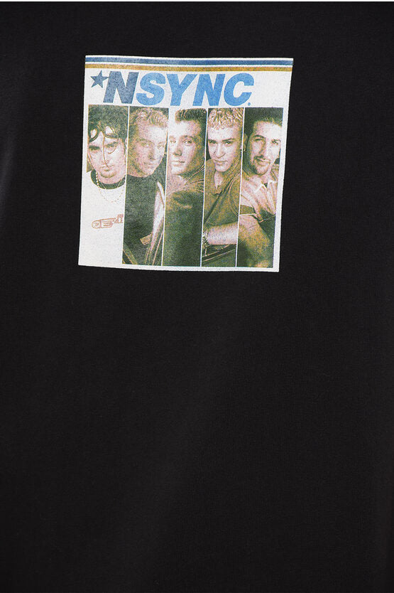 プリント クルーネック Tシャツ