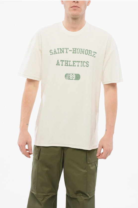 ソリッド カラー クルーネック Tシャツ ウィズ CON
