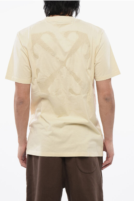 エンブロイダード アロー スリムフィット Tシャツ