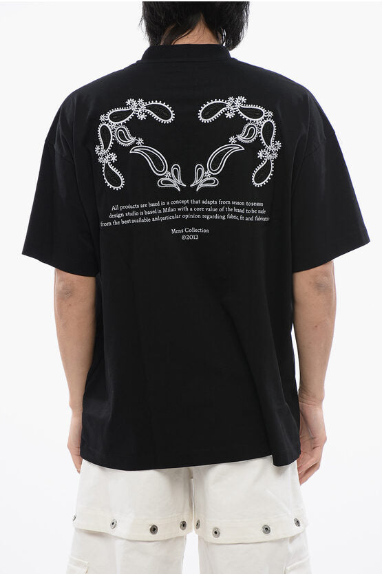 バンダナ エンブロイダード Tシャツ