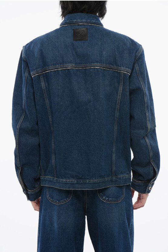 off-white デニムジャケット Lサイズ Off-White（オフホワイト）メンズ デニムジャケット - FARFETCH
