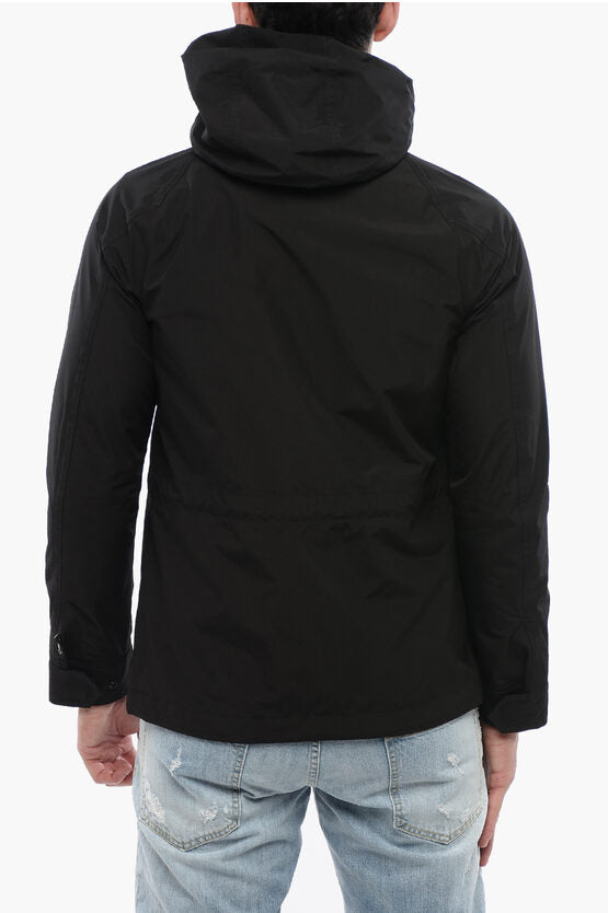 フーディー Gore-Tex ゴアテックス ウィンドブレーカー ウィズ ユーティリティ ポケット
