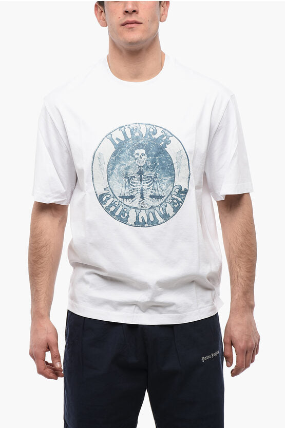 コットン スリム フィット Tシャツ